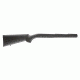 Hogue Ruger Mini 14/30 and Ranch Rifle Stock, Rubber overmolded synthetic, Black, 78000