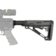 Hogue OverMolded Collapsible Buttstock Assembly, AR-15/ M16, w/ Mil-Spec Buffer Tube and Hardware, Slate Grey, Universal, 15545