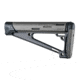 Hogue OverMolded Fixed Buttstock, AR-15/ M-16, A2 Buffer Tube, Slate Grey, Universal, 15541