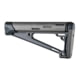 Hogue OverMolded Fixed Buttstock, AR-15/ M-16, A2 Buffer Tube, Slate Grey, Universal, 15541