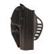 Hogue Powerspeed ARS Stage 1 CarbonFiber Weave Holster, C9, Beretta 92, Right Hand 174058