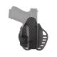 Hogue Powerspeed ARS Stage 1 CarbonFiber Weave Hoslter, C11, For Glock 29/30, Right Hand 174049