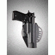Hogue Powerspeed PS-C9 Beretta 92 Conceal Carry Right Hand Holster Black 52092