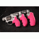 Hogue Rubber Monogrip, Pink - Taurus 85 - 67007