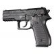 Hogue Rex Zero 1 Grip, Piranha, G10 G-Mascus, Black/Grey, 92127