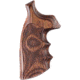 Hogue Rose Laminate Checkered Grip - K or L Round Frame Conversion Revolver - 19503