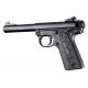 Image of Hogue Ruger 22/45 MK IV Handgun Grip, Smooth, G10 G-Mascus, Black/Grey, 79147