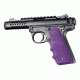 Hogue Ruger 22/45 MK IV Rubber Grip with Finger Grooves, Purple 79086