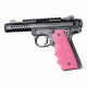 Hogue Ruger 22/45 MK IV Rubber Grip with Finger Grooves, Pink 79087