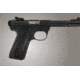 Hogue Ruger 22/45 RP Checkered Aluminum - Brushed Gloss Black Anodize 82156