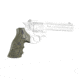 Hogue Ruger GP100/Super Redhawk Grip with Finger Grooves, Piranha, G10 - G-Mascus, Green Lava, 80138