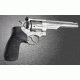 HOGUE Ruger GP100/Super Redhawk No Finger Groove Rubber Grip, Black 80010
