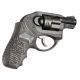 Hogue Ruger LCR Enclosed Hammer Piranha Grip G10, G-Mascus Black/Gray 78137