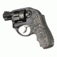 HOGUE Ruger LCR Enclosed Hammer Piranha Grip G10, G-Mascus Black/Gray 78137