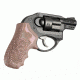 Hogue Ruger LCR Enclosed Hammer Piranha Grip G10, G-Mascus Pink Lava 78637