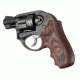 HOGUE Ruger LCR Enclosed Hammer Smooth G10, G-Mascus Red Lava, 78669