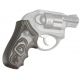 Hogue Ruger LCR Enclosed Hammer Smooth G10, G-Mascus Black/Gray, 78167