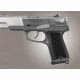 Hogue Ruger P85 - P91 Checkered G-10 - Solid Black 85179