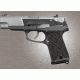 Hogue Ruger P85 - P91 Piranha Grip G-10 - Solid Black 85139