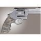 Hogue S&amp;W N Frame Round Butt Conversion Finger Grooves Piranha Grip G10, G-Mascus Dark Earth 25737