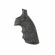 Hogue S&amp;W K&amp;L Frame Square Butt Grip, Finger Grooves, Piranha, G10 - G-Mascus, Black/Grey, 10137
