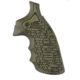 Hogue S&amp;W K&amp;L Frame Square Butt Grip, Finger Grooves, Piranha, G10 - G-Mascus, Green Lava, 10138