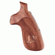 Hogue S&amp;W N-Frame Round Butt Grip w/ Jerry Miculek Logo, Pau Ferro, Checkered, Conversion Style 190662
