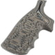 Hogue S&amp;W N Frame Square Butt Grip, Finger Grooves, Piranha, G10 - G-Mascus, Flat Dark Earth, 29737