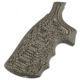 Hogue S&amp;W N Frame Square Butt Grip, Finger Grooves, Piranha, G10 - G-Mascus, Green Lava, 29138