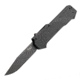 Hogue Sig Compound Tactical OTF Automatic Folding Knife, 3.5in, CPM S30V Stainless, Clip Point Blade, Grey PVD, Solid Black G10 Handle, 36032