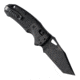 Hogue Sig K320 AXG Pro Folding Knife, 3.5in, Black Cerekote Finish, CPM-S30V, Tanto, Black Handle, 6061-T6 Hard-Anodized Aluminum Handle, 36364