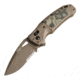 Hogue SIG K320 AXG Scorpion Folding Knife, 3.5in, FDE Cerekote, CPM-S30V, Drop Point, FDE Handle, 6061-T6 Hard-Anodized Aluminum Handle, 36378
