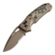 Hogue SIG K320 AXG Scorpion Folding Knife, 3.5in, FDE Cerekote, CPM-S30V, Drop Point, FDE Handle, 6061-T6 Hard-Anodized Aluminum Handle, 36378