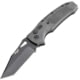 Hogue Sig K320A Automatic Folding Knife, 3.5in, CPM S30V Stainless, Tanto Blade, Black Cerakote, Grey Polymer Handle, 36322