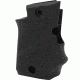 Hogue Sig P938 Rubber Grip, Ambidextrous, w/Finger Grooves Black 109739