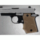 Hogue Sig P938 Rubber Grip, Ambidextrous, w/Finger Grooves Desert Tan Brown 109741