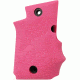Hogue Sig P938 Rubber Grip, Ambidextrous, w/Finger Grooves Pink 109742