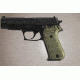 Hogue SIG Sauer P220 American Piranha Grip G-10 - G-Mascus Green 20138