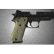 Hogue SIG Sauer P220 SAO American Piranha Grip G-10 - G-Mascus Green 21128