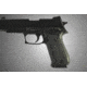 Hogue SIG Sauer P220 SAO American Piranha Grip G-10 - Solid Black 21129