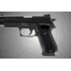 Hogue Sig Sauer P220 Sao American Checkered Aluminum Brushed Gloss Black Anodized 21156