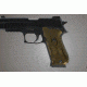 Hogue Sig Sauer P220 Sao American Flames Aluminum Green Anodized 21121