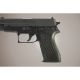 Hogue SIG Sauer P225 Checkered G-10 - Solid Black 27179