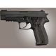 Hogue SIG Sauer P226 Checkered G-10 - G-Mascus Black/Gray 26177-BLKGRY