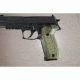 Hogue SIG Sauer P226 Checkered G-10 - OD Green Camo 26178