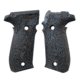 Hogue SIG Sauer P226 Contour Classic Grip, Inverse Checkered, G10 Gmascus, Black/Grey, 20157