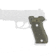 Hogue SIG Sauer P226 Contour Classic Grip, Piranha, G10 Gmascus, Green Lava, 20128