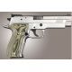 Hogue SIG Sauer P226 DA/SA Allround Checkered G10, G-Mascus Green, Green 23158