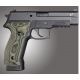 Hogue SIG Sauer P226 DA/SA Magrip Checkered G10, G-Mascus Green, Green 23178