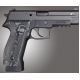 Hogue SIG Sauer P226 DA/SA Magrip Checkered G10, G-Mascus Black, Black 23779